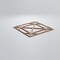 Ekena Millwork Medium Buxton Decorative Fretwork Wood Wall Panels, Red Oak, 15 3/8"W x 15 3/8"H x 3/8"T WALW16X16X0375BUXRO - alternate 3